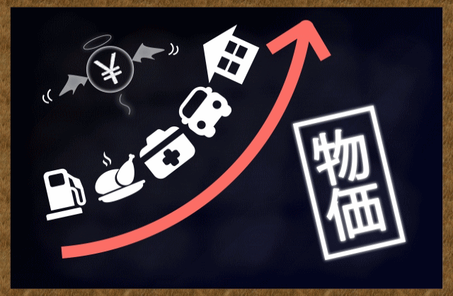 物価上昇に伴い資産運用すべきか否か